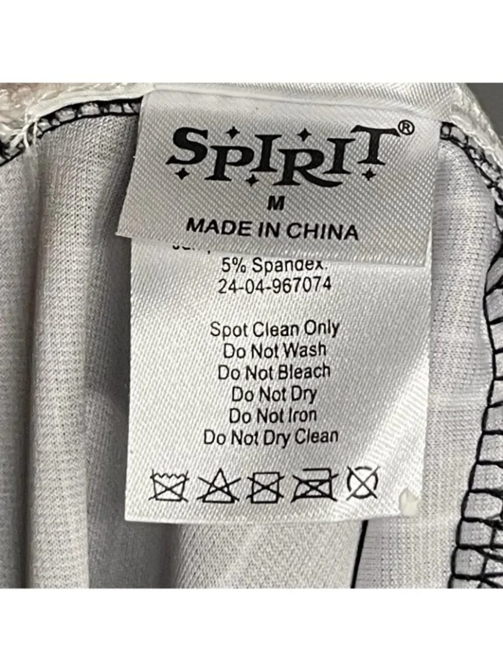 Spirit Halloween/Disney tie polyester